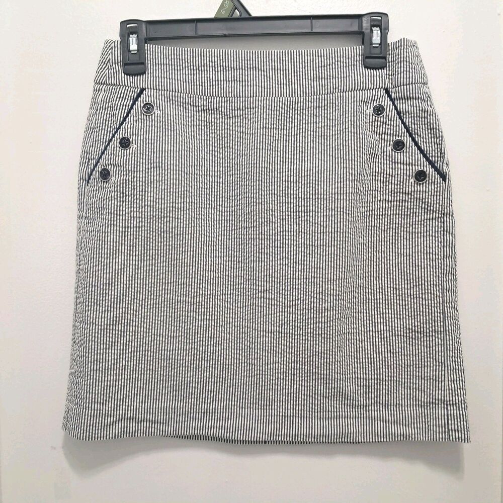 Valerie Bertinelli  Women's Mini Skirt Size 4 with Pockets Zipper Back